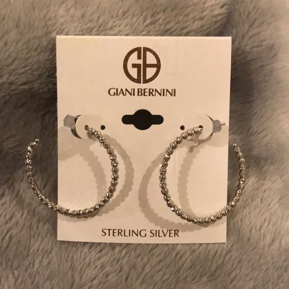 Sterling Silver Earring Hoops
